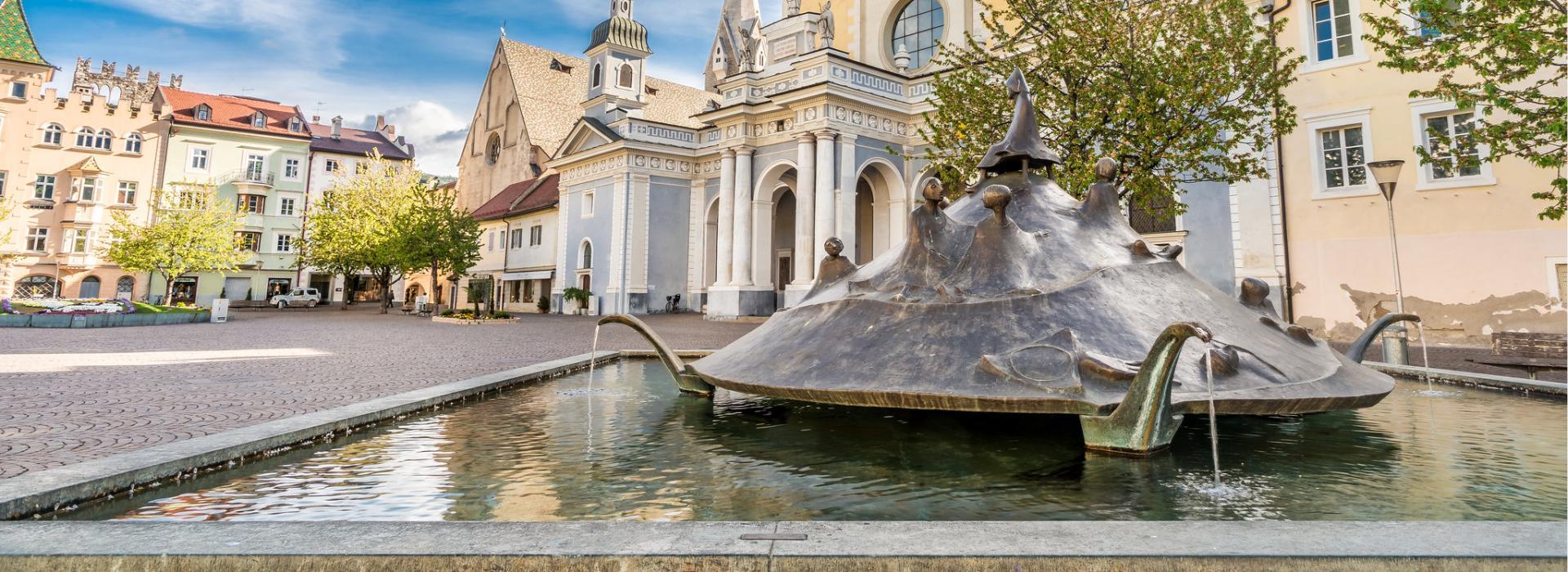 Der Domplatz in Brixen