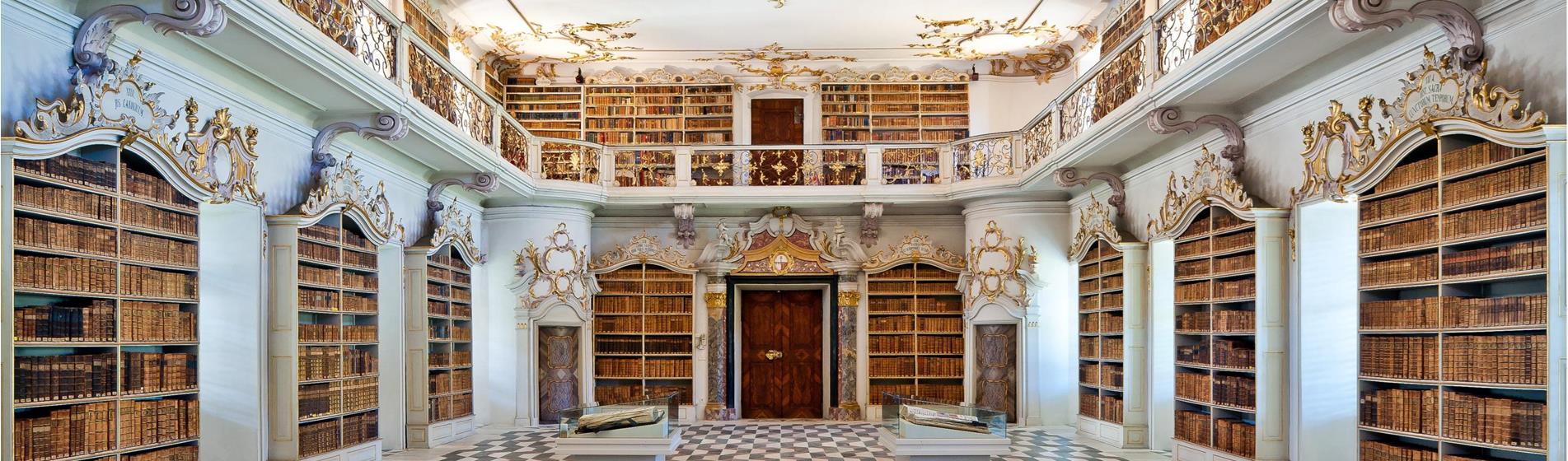 The library of the Novacella abbey