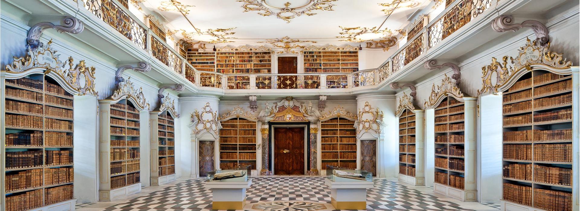 La biblioteca dell'abbazia di Novacella