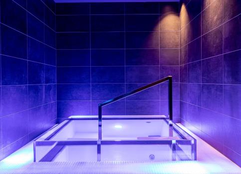 The plunge pool