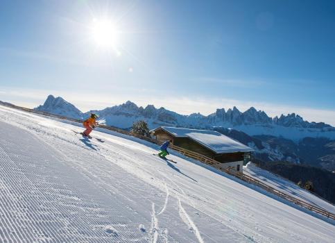 Skifahren auf der Plose