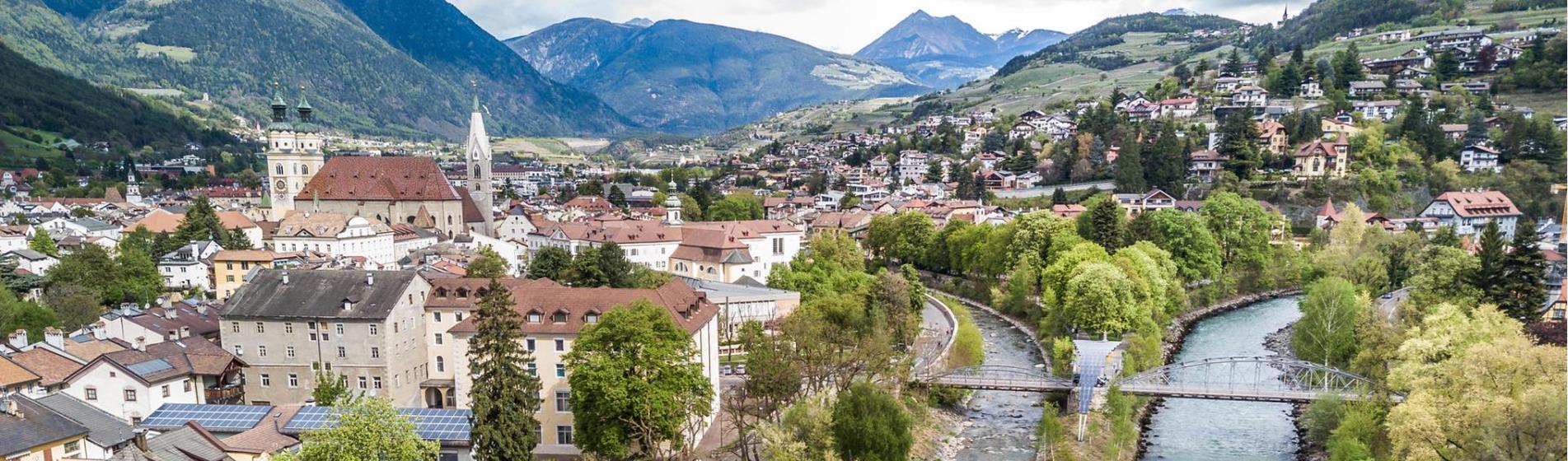 Brixen mit seinen zwei Flüssen