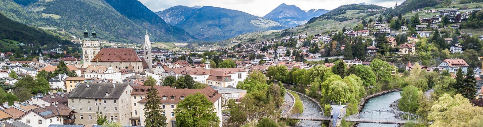 Brixen mit seinen zwei Flüssen