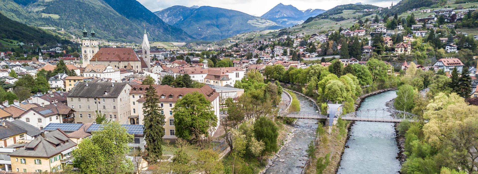 Brixen mit seinen zwei Flüssen